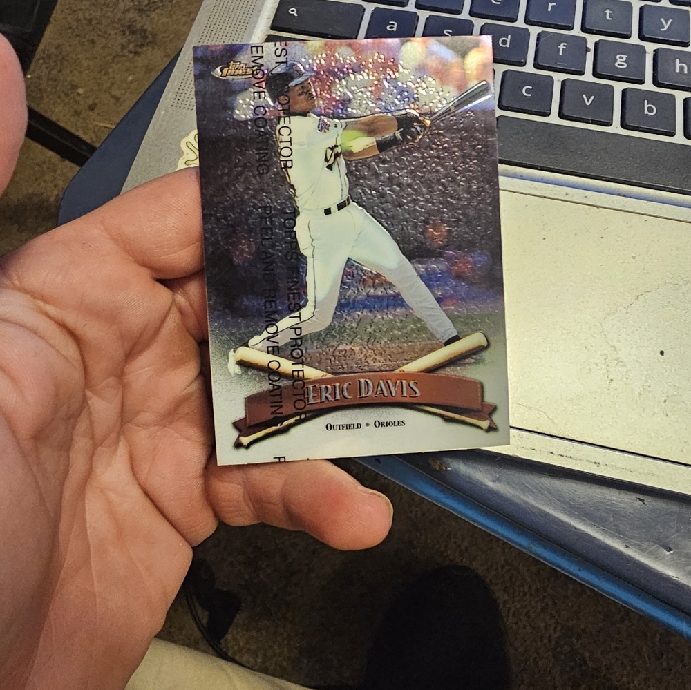 Eric Davis baseball card